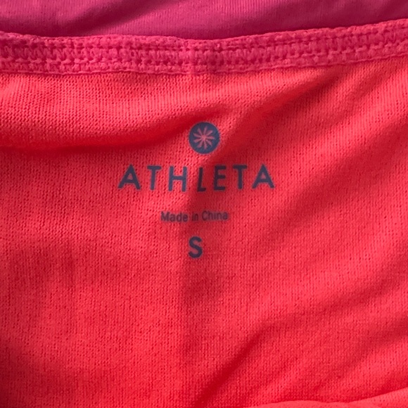 Athleta Bright Pink Athletic Shorts - Picture 2 of 3